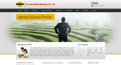 Desktop Screenshot of nifaindia.com